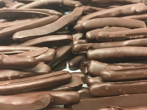 Orangette pure chocolade 100 gram