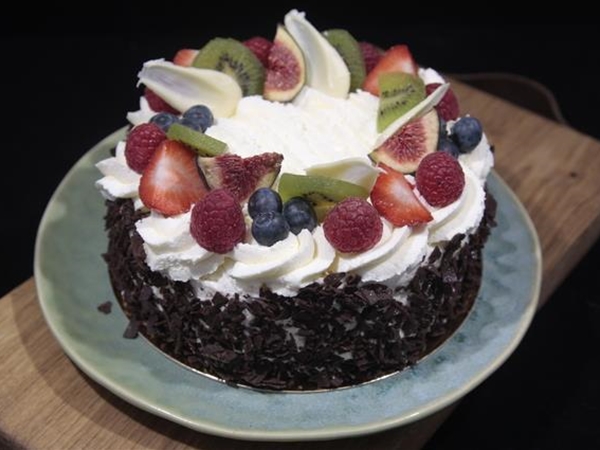 Slagroom taart 10 personen